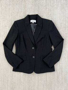Calvin Klein Black Blazer Jacket 2 Office Work